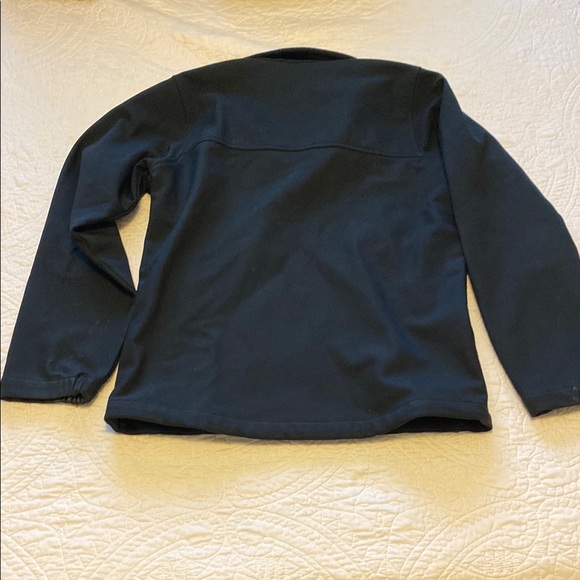 Columbia Soft Shell Fleece Lined Black Jacket | Men’s Small - Picture 2 of 8